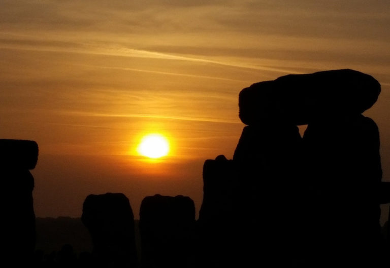 stonehenge sun